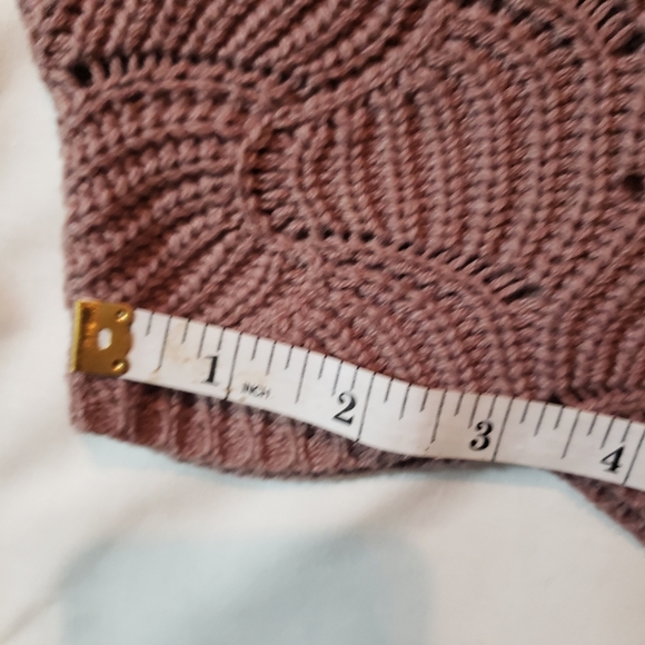 Andree By Unit Women's Scalloped Oversized Dolman Sleeves Sweater Size:  2X - Picture 7 of 8